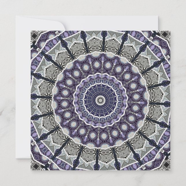 Decorative Mandala  Invitation (Front)