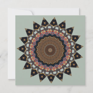 Decorative Mandala Invitation