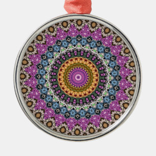 Decorative Mandala Metal Ornament