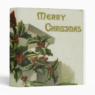 Decorative Merry Christmas Binder