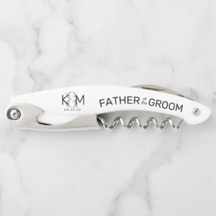 Decorative Modern Wedding Father of Groom B ID887 Corkscrew