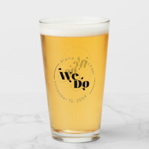 Decorative Modern Wedding We Do ID887 Glass