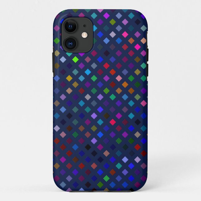 Decorative Mosaic Tiles Pattern #2 Case-Mate iPhone Case (Back)