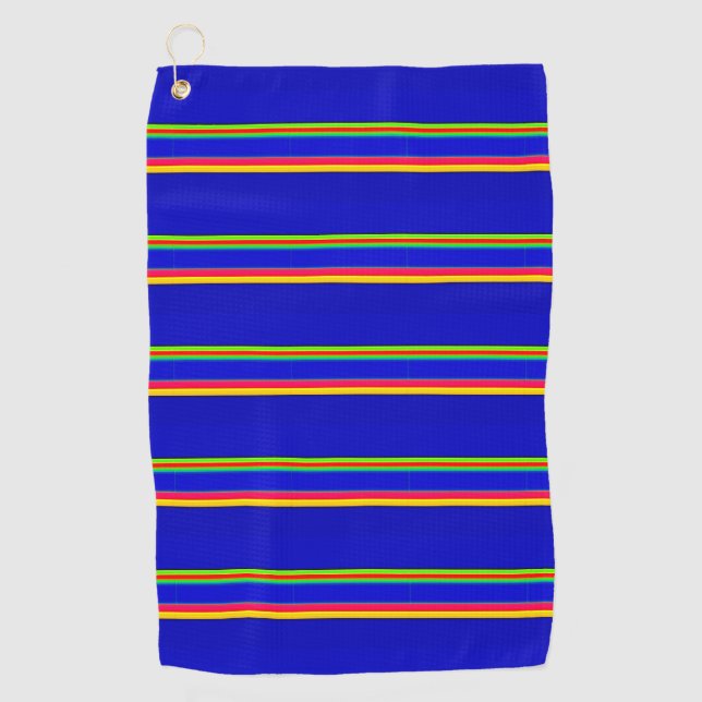 decorative motif golf towel (Front)