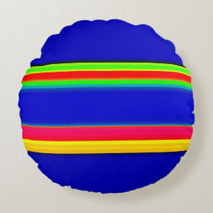 decorative motif round pillow