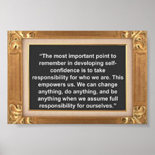 Decorative Motivational Quotes Poster