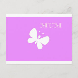 Decorative Mum Postcard