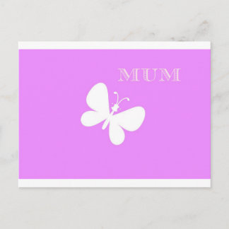 Decorative Mum Postcard