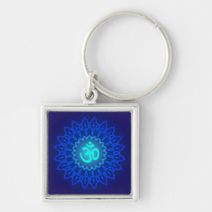 Decorative Om Design Keychain