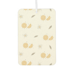 Decorative Orange Slice Print Air Freshener
