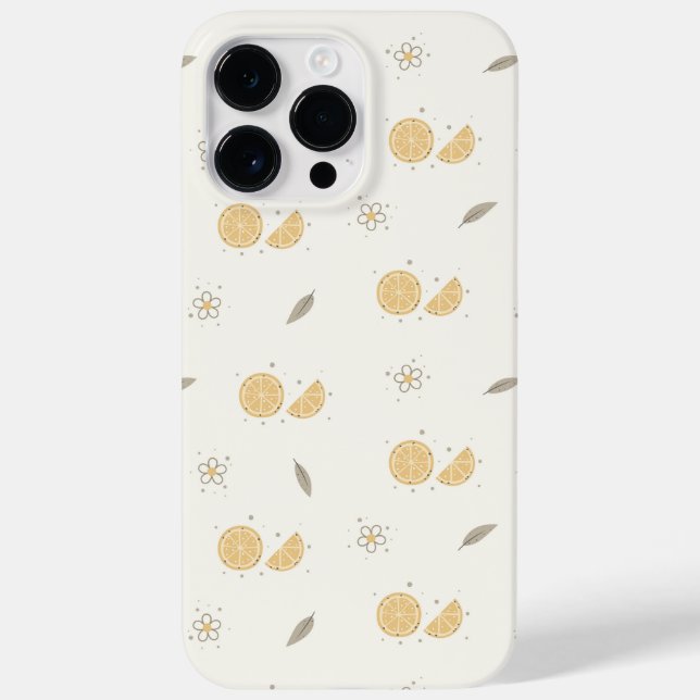 Decorative Orange Slice Print  Case-Mate iPhone Case (Back)