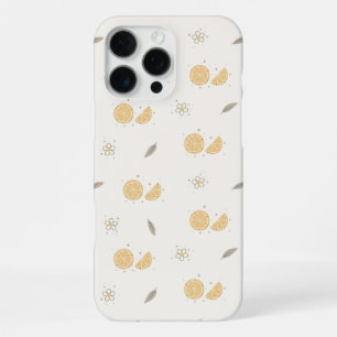 Decorative Orange Slice Print  iPhone 16 Pro Max Case