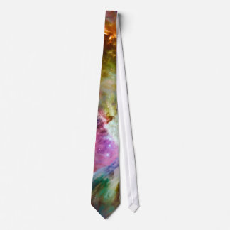 Decorative Orion Nebula Galaxy Space Photo Tie