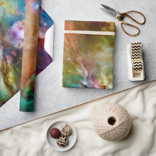 Decorative Orion Nebula Galaxy Space Photo Wrapping Paper (Crafts)