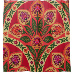Decorative ornamental oriental style seamless flor