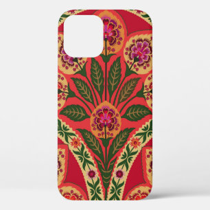 Decorative ornamental oriental style seamless flor iPhone 12 case