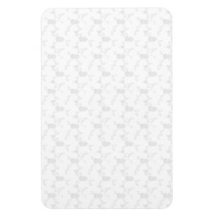 Decorative, Pale Grey Magnet