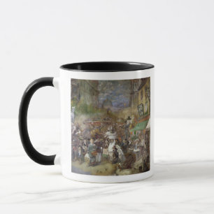Decorative panel depicting Paris Mug