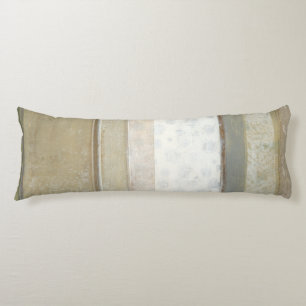 Decorative Panel Painting in Neutral Colours Body Pillow