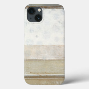 Decorative Panel Painting in Neutral Colours iPhone 13 Case