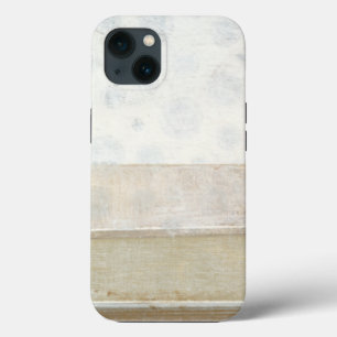 Decorative Panel Painting in Neutral Colours iPhone 13 Case