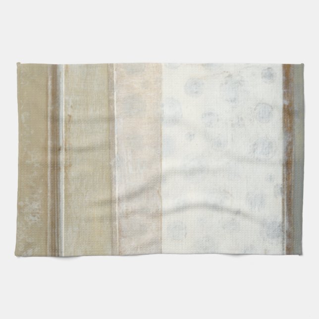 Decorative Panel Painting in Neutral Colours Kitchen Towel (Horizontal)