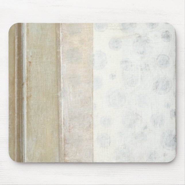 Decorative Panel Painting in Neutral Colours Mouse Pad (Front)