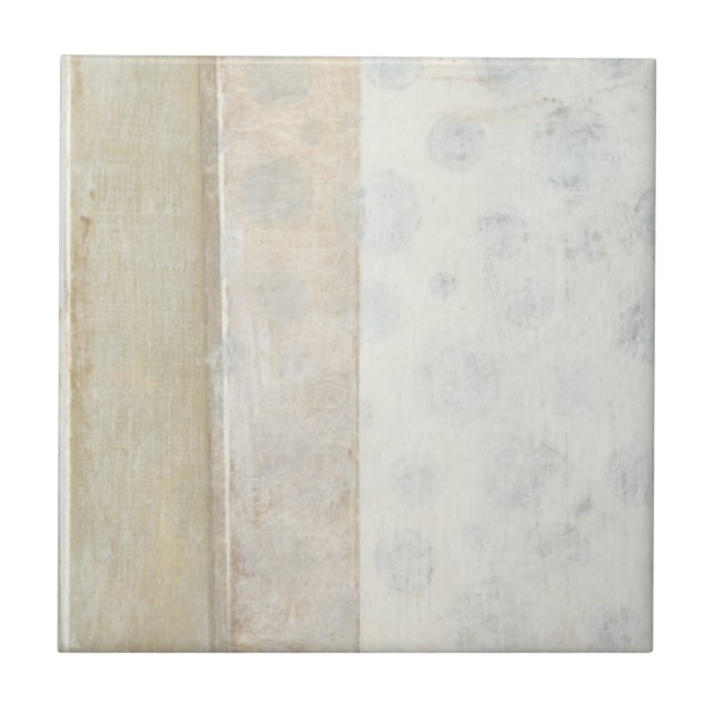 Decorative Panel Painting in Neutral Colours Tile (Front)