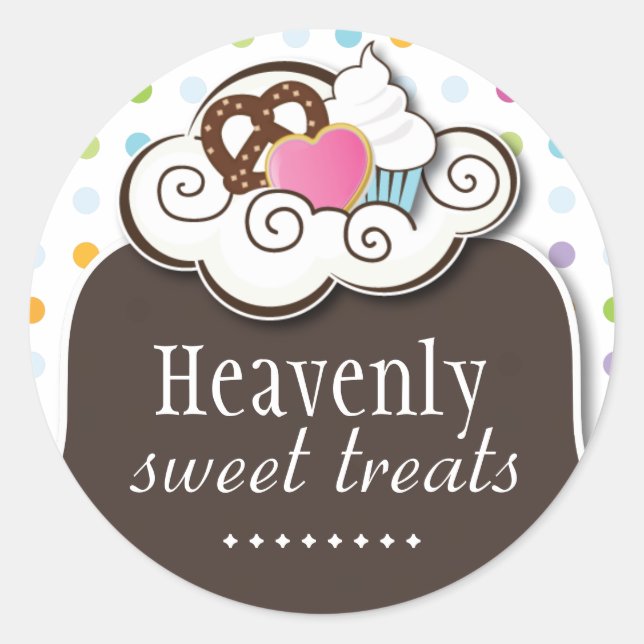 Decorative Pastry Chef Stickers - 1.5" (Front)