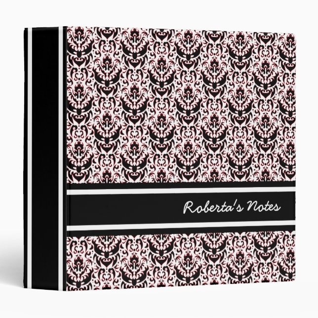 Decorative Pattern Binder (Front/Spine)