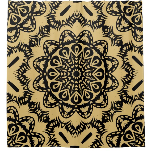 Decorative pattern in oriental style. Colour in bo (Front)