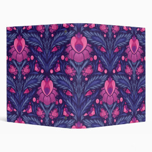 Decorative pattern with hearts binder