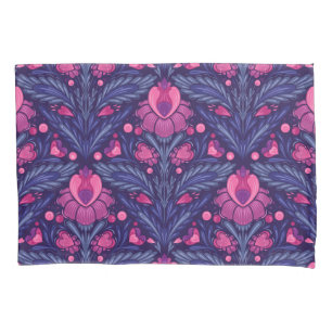 Decorative pattern with hearts pillowcase