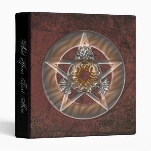 Decorative Pentagram Binder