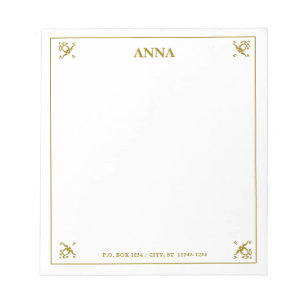 Decorative Personalized Notepad