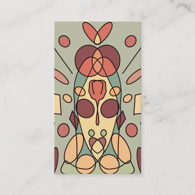 decorative pillow business card (Front)