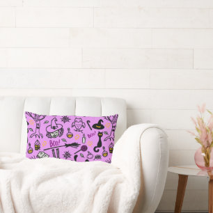 Decorative pillow with a modern minimalist design.