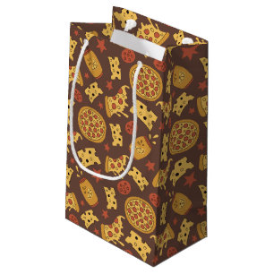 Decorative Pizza Pattern Leggings Gift Bag