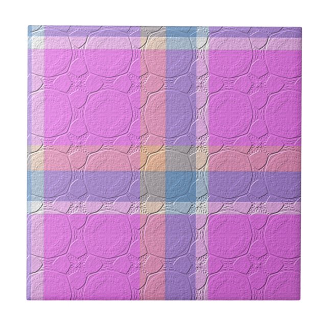  Decorative Plaid  Tile (Front)