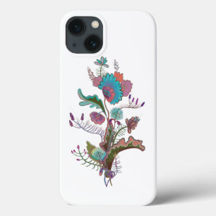 decorative plants illustration  iPhone 13 case