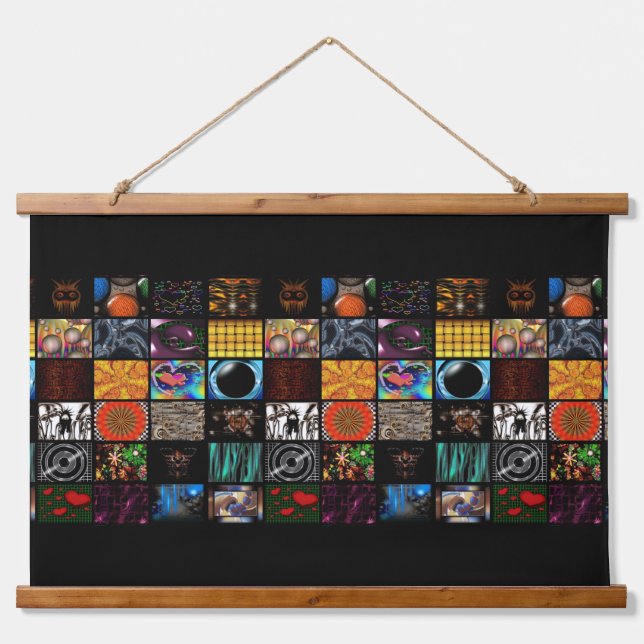 Decorative Pop Arts Pattern  Hanging Tapestry (Front)