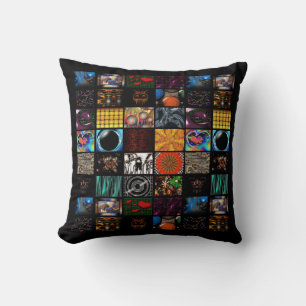 Decorative Pop Arts Pattern Throw Pillow