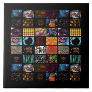 Decorative Pop Arts Pattern  Tile