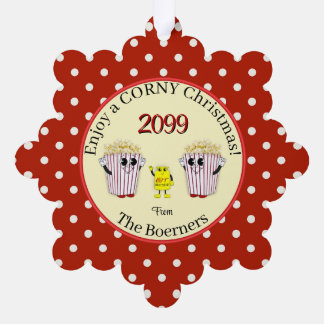 Décorative Profitez D'Un Noël Marron ! Carte d'ornement Popco