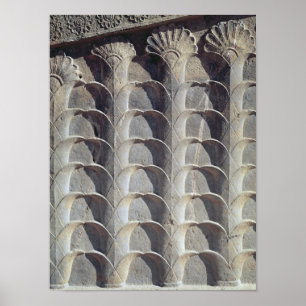 Decorative relief from the east stairway poster
