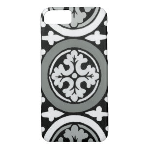 Decorative Renaissance Rosette Tile Design Case-Mate iPhone Case