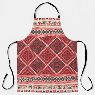 Decorative repeating pattern inspired by tradition apron