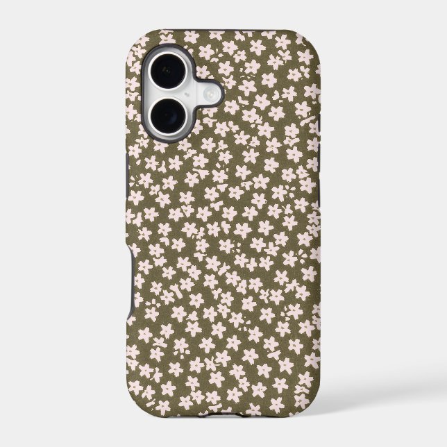 Decorative Retro Japanese Floral Pattern (Back)