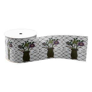 decorative ribbon floral grosgrain ribbon