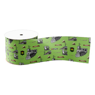 decorative ribbon trains grosgrain ribbon